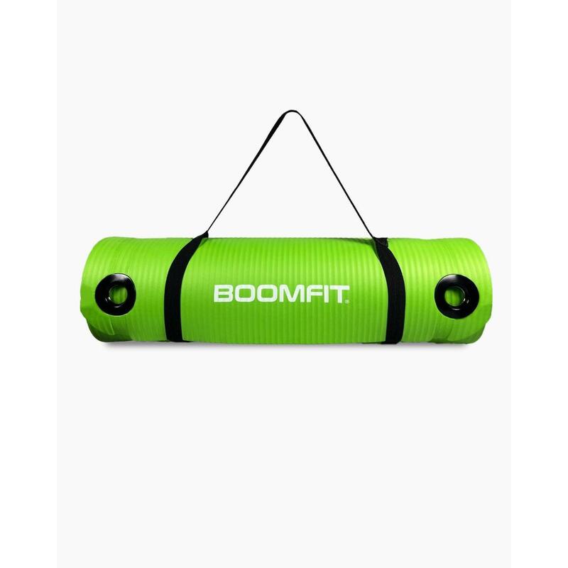 Tapete de Pilates NBR 1,5cm Verde - BOOMFIT