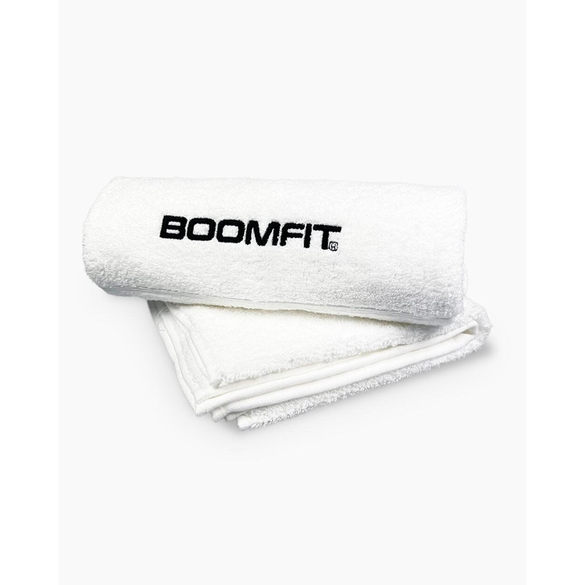 BOOMFIT Toalla Deportiva Blanco - BOOMFIT
