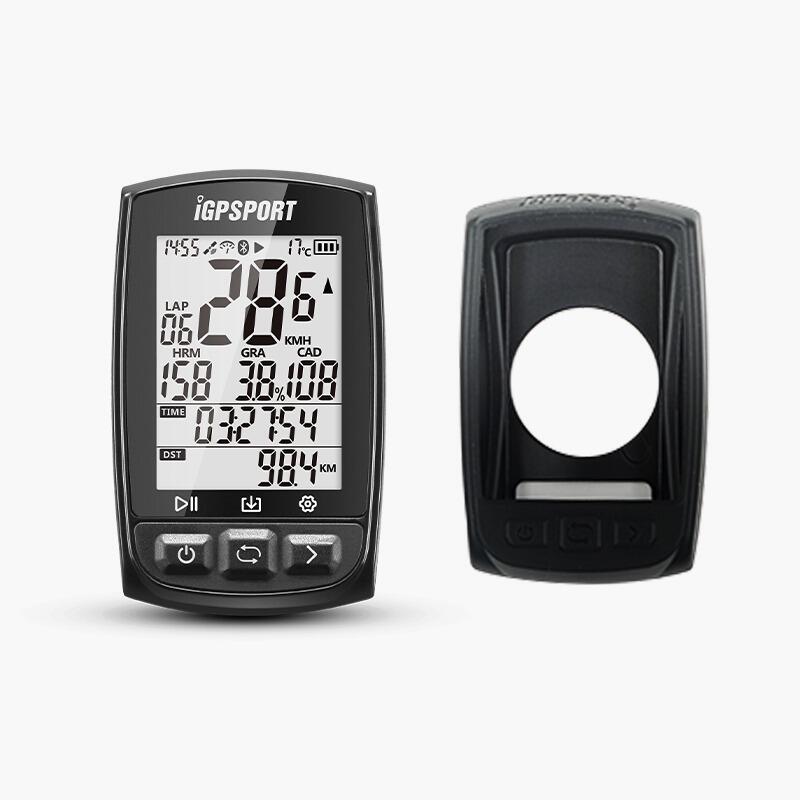 Computador iGPSport iGS50S GPS para bicicleta e caixa de silicone BH50 - set