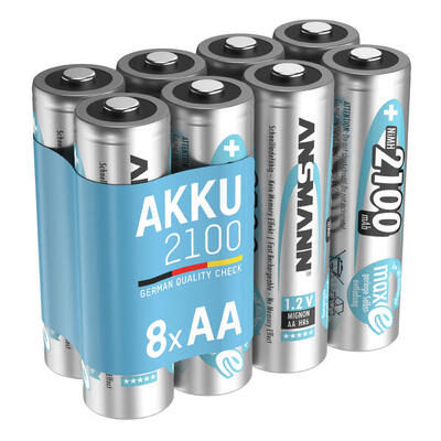 Mignon AA Akku 2100 mAh Geringe Selbstentladung