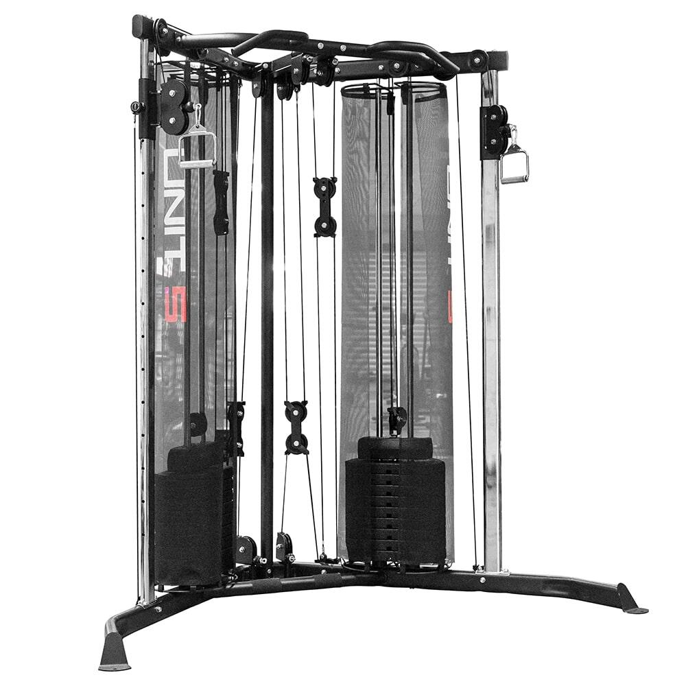 FOCUS FITNESS Cable Crossover Functional Trainer Unit 5