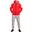 Melegítő adidas MTS Fleece Colorblock, Piros, Férfiak
