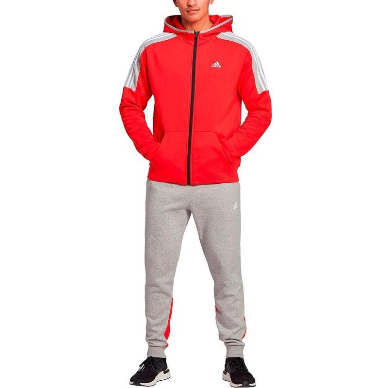 Melegítő adidas MTS Fleece Colorblock, Piros, Férfiak