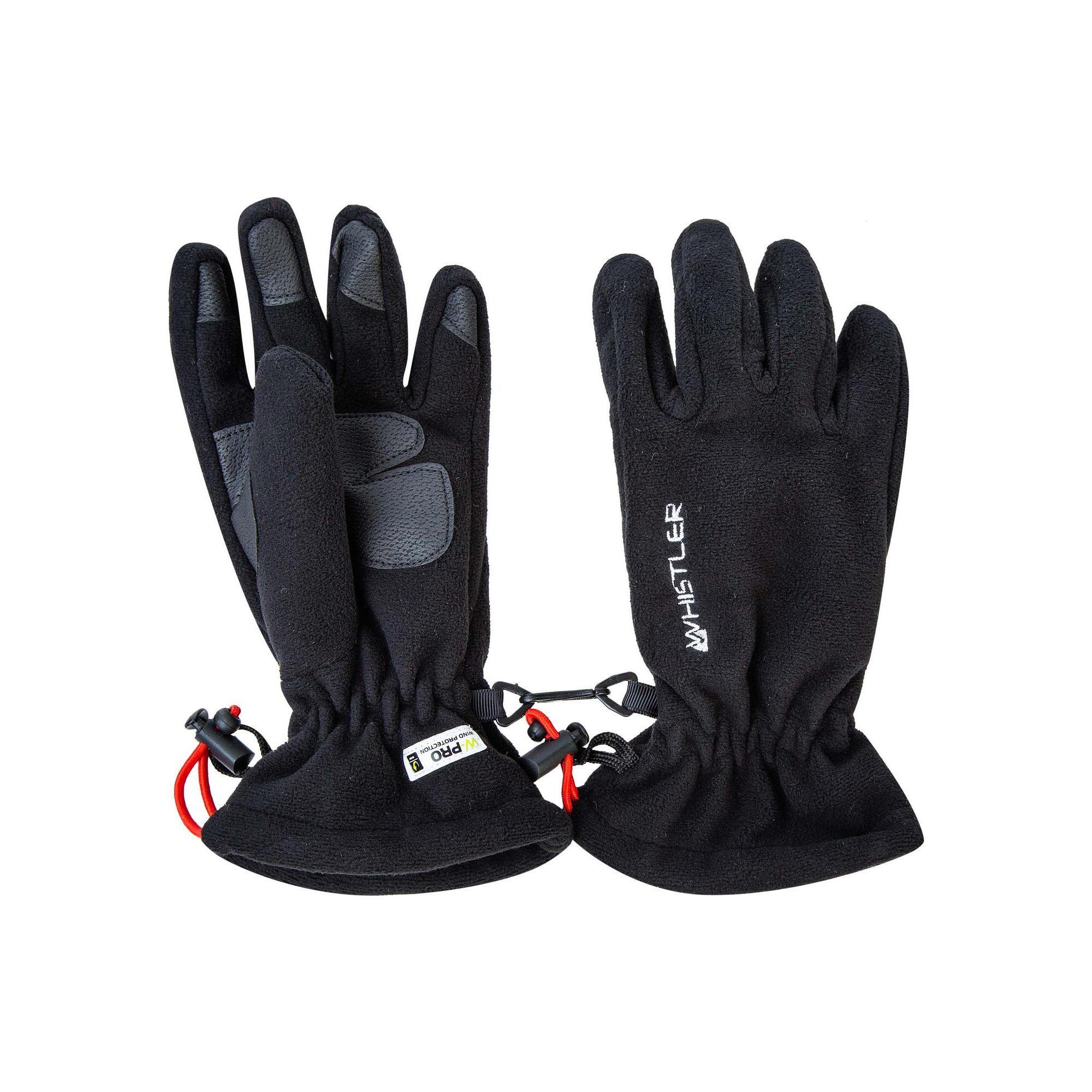 Whistler - Gants De Ski En Polaire Polaire Enfant Whistler Hastings - Gants - Noir - 12 À 14 Ans - Decathlon