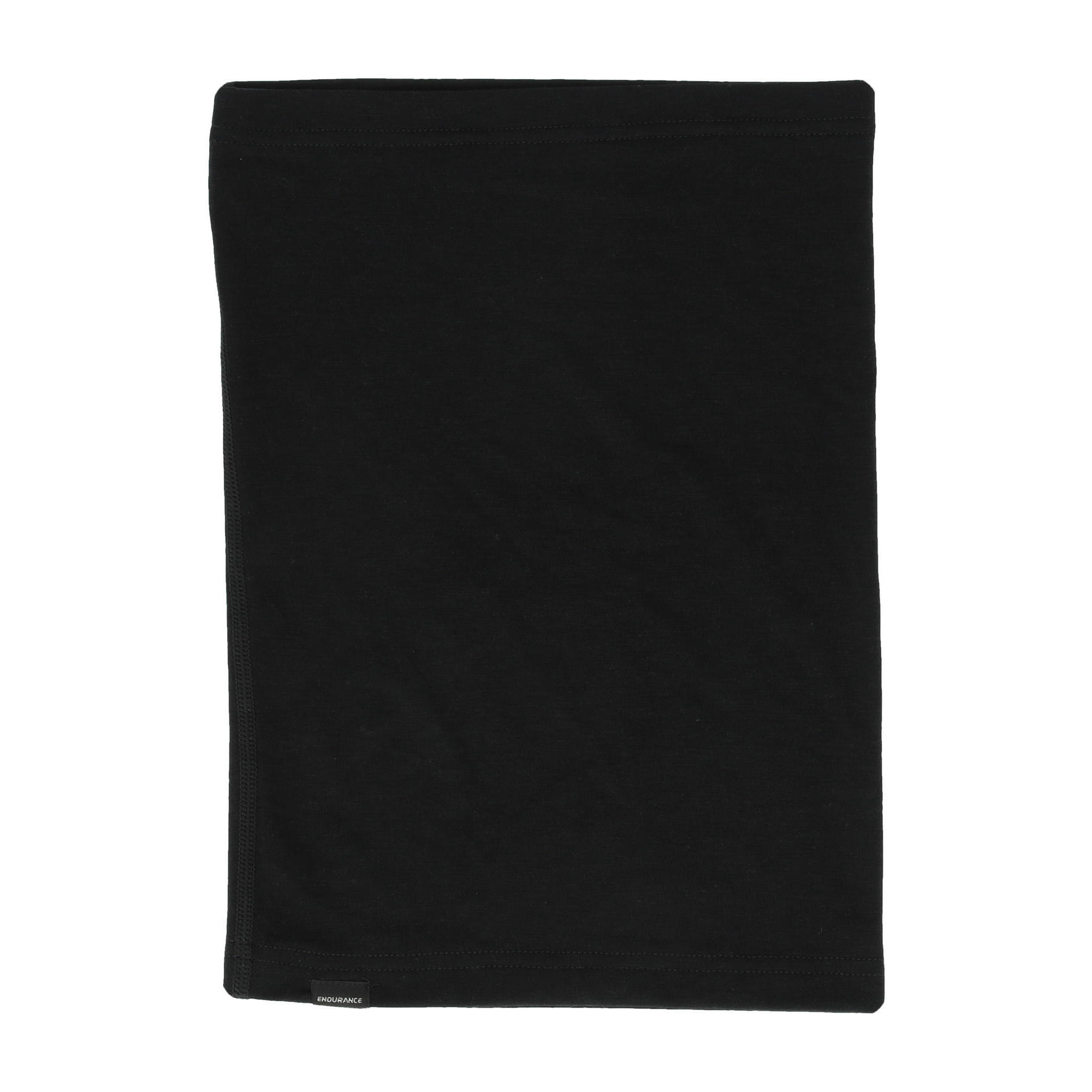 Endurance - Écharpe Tube Gesell - Tour De Cou - Noir - Taille Unique - Decathlon