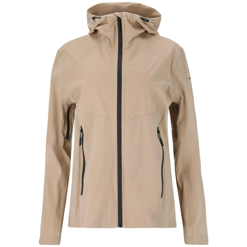 Veste De Gym Zip Femme SHITOOMFE – Manches Longues, Trous Pour Pouces, Tissu Respirant