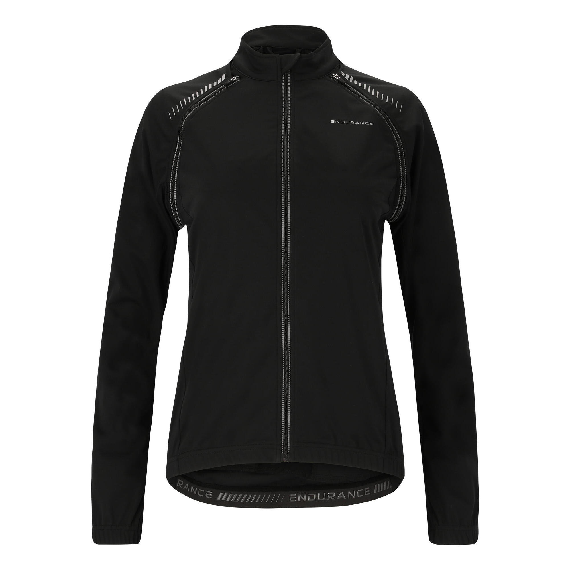 Endurance - Veste De Cyclisme Wadie - Coupe Vent - Noir - 36 Xs - Decathlon