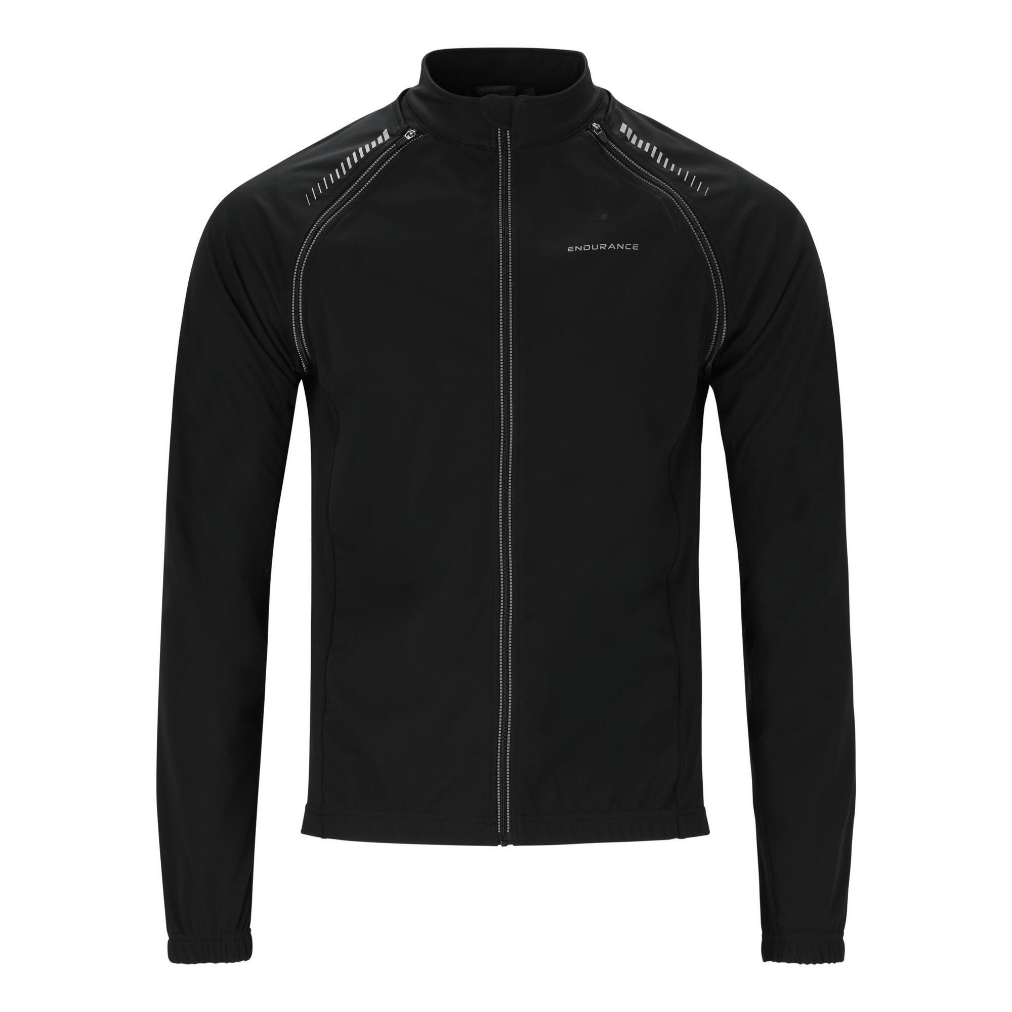 Endurance - Veste De Cyclisme Wayne - Coupe Vent - Noir - 40 M - Decathlon