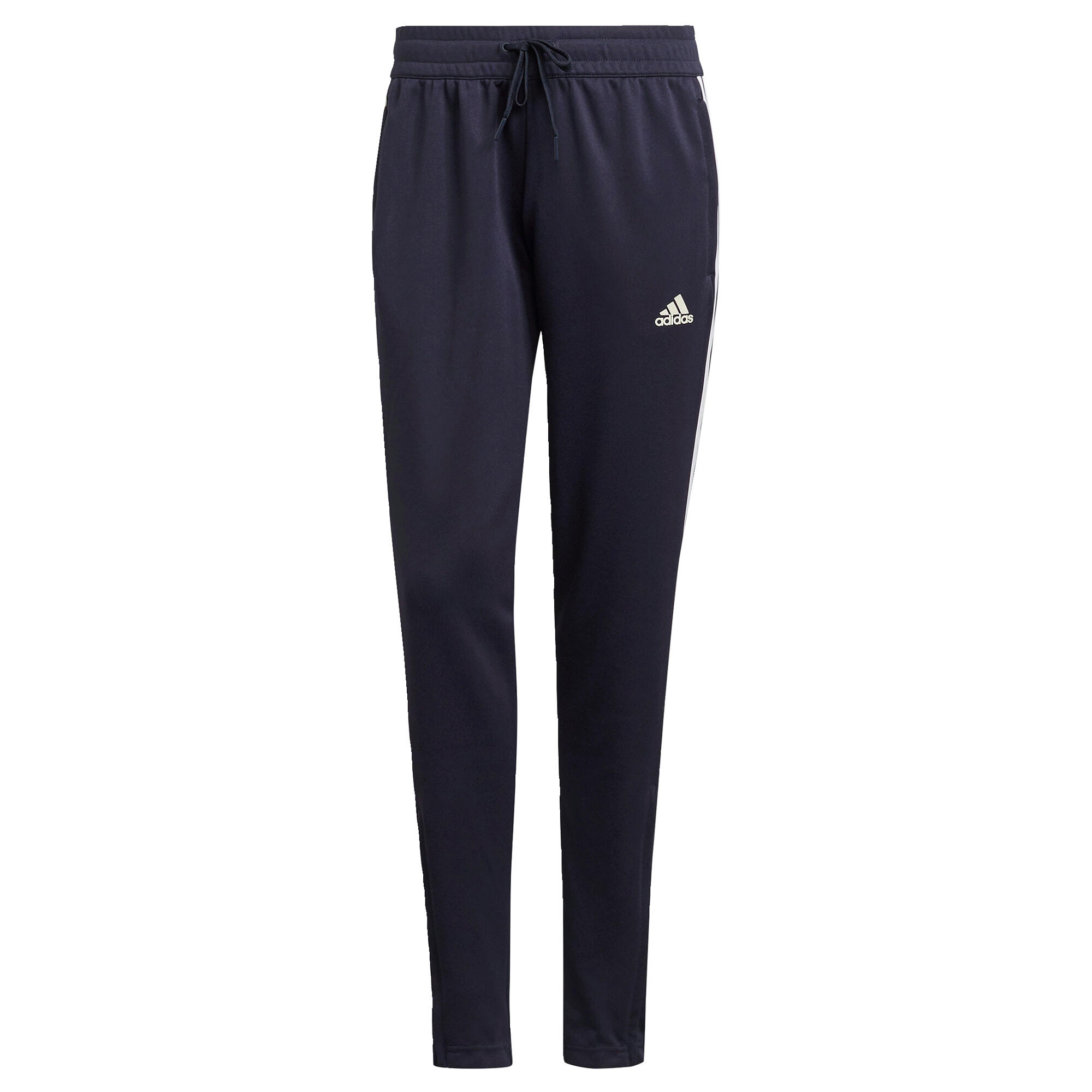 adidas Essentials Warm-Up Slim Tapered 3-Stripes Track Pants (Plus Size) -  Blue | Women's Lifestyle | adidas US