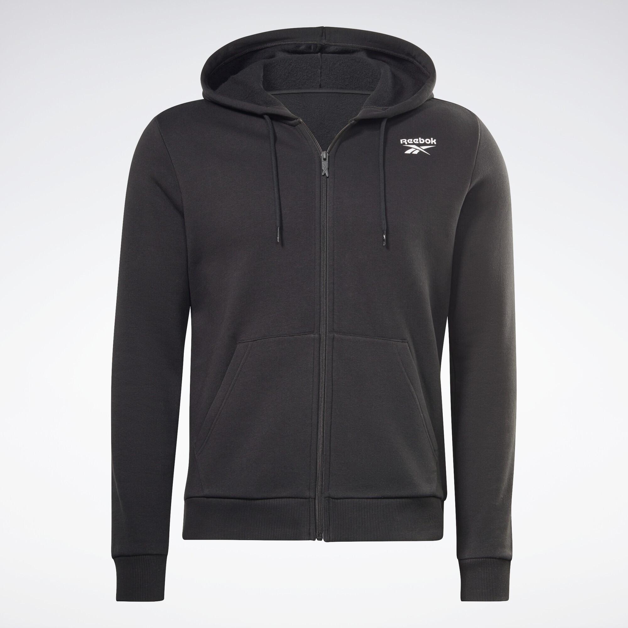 Felpa con cappuccio Reebok Identity Full-Zip Fleece 2/6