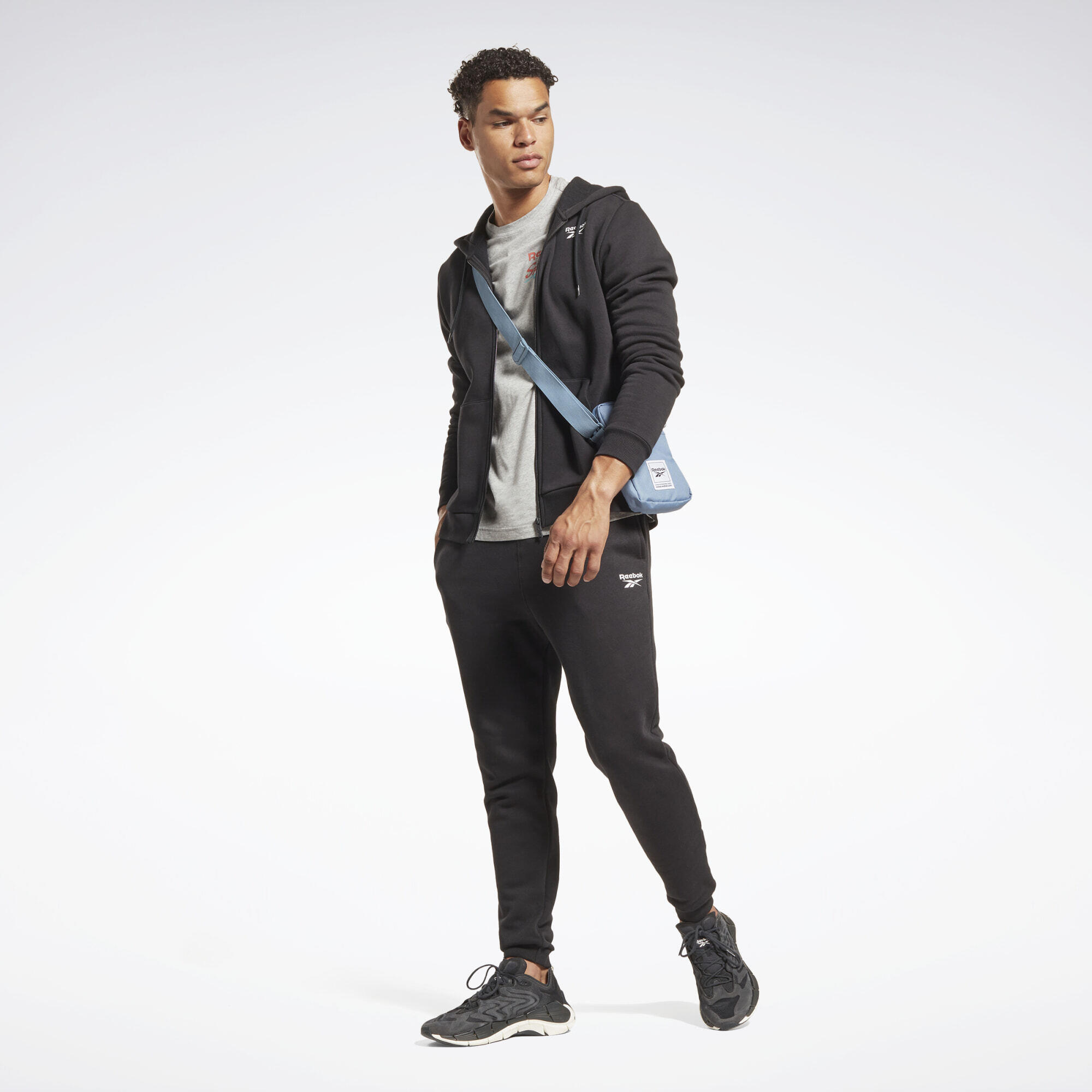 Felpa con cappuccio Reebok Identity Full-Zip Fleece 3/6