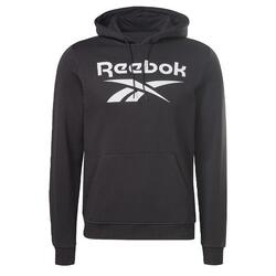 Sweat à capuche en molleton Reebok Identity Stacked Logo
