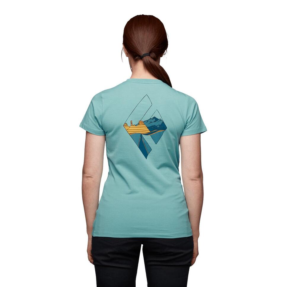 Koszulka turystyczna damska Black Diamond Desert To Mountain T-shirt