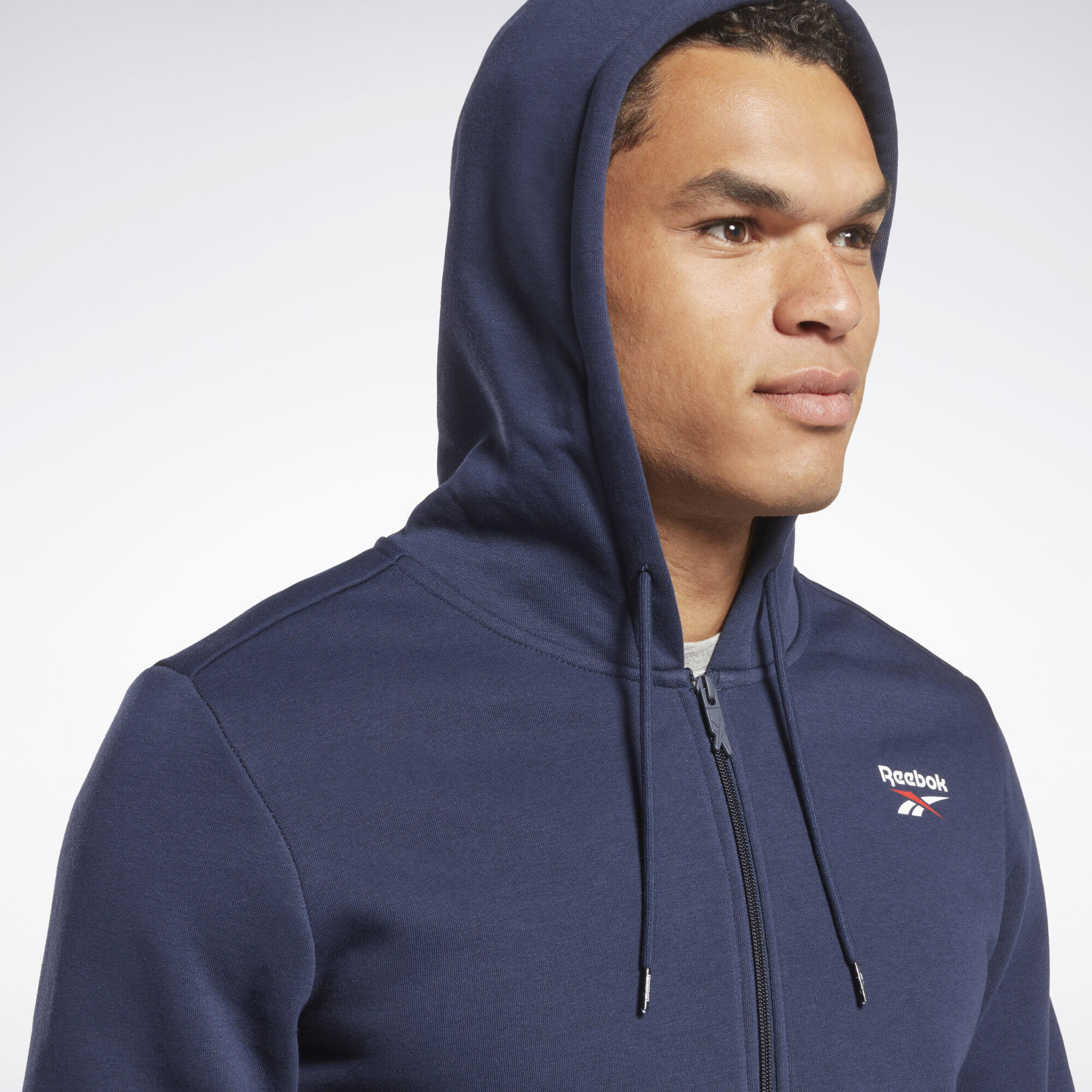Veste à capuche zippée Reebok Identity Fleece 3/6