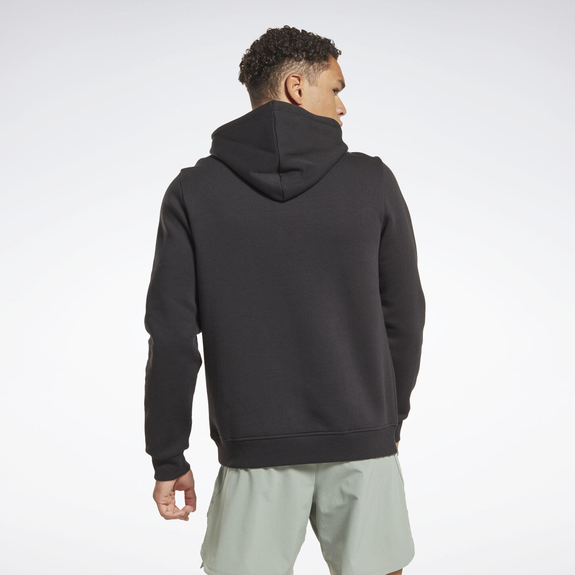 Felpa con cappuccio Reebok Identity Fleece Stacked Logo Pullover 4/6