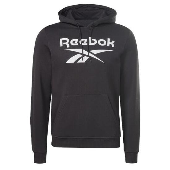 Sweat à capuche en molleton Reebok Identity Stacked Logo
