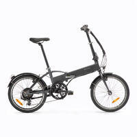 Reconditionné - VELO PLIANT ASSISTANCE ELEC TILT 500 GRIS NOIR - Très Bon État