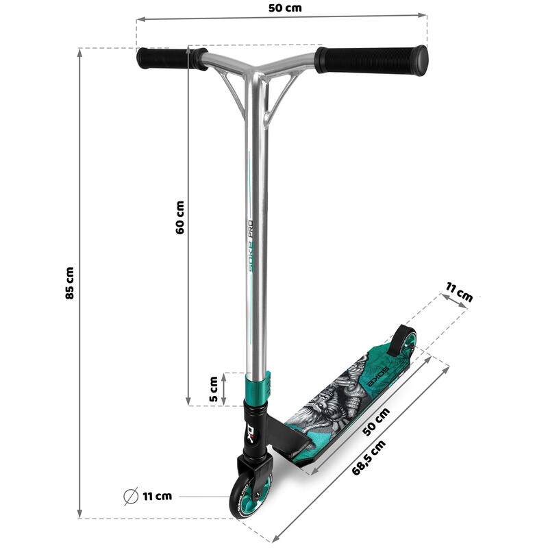 Trotinetă de cascadorie Soke PRO