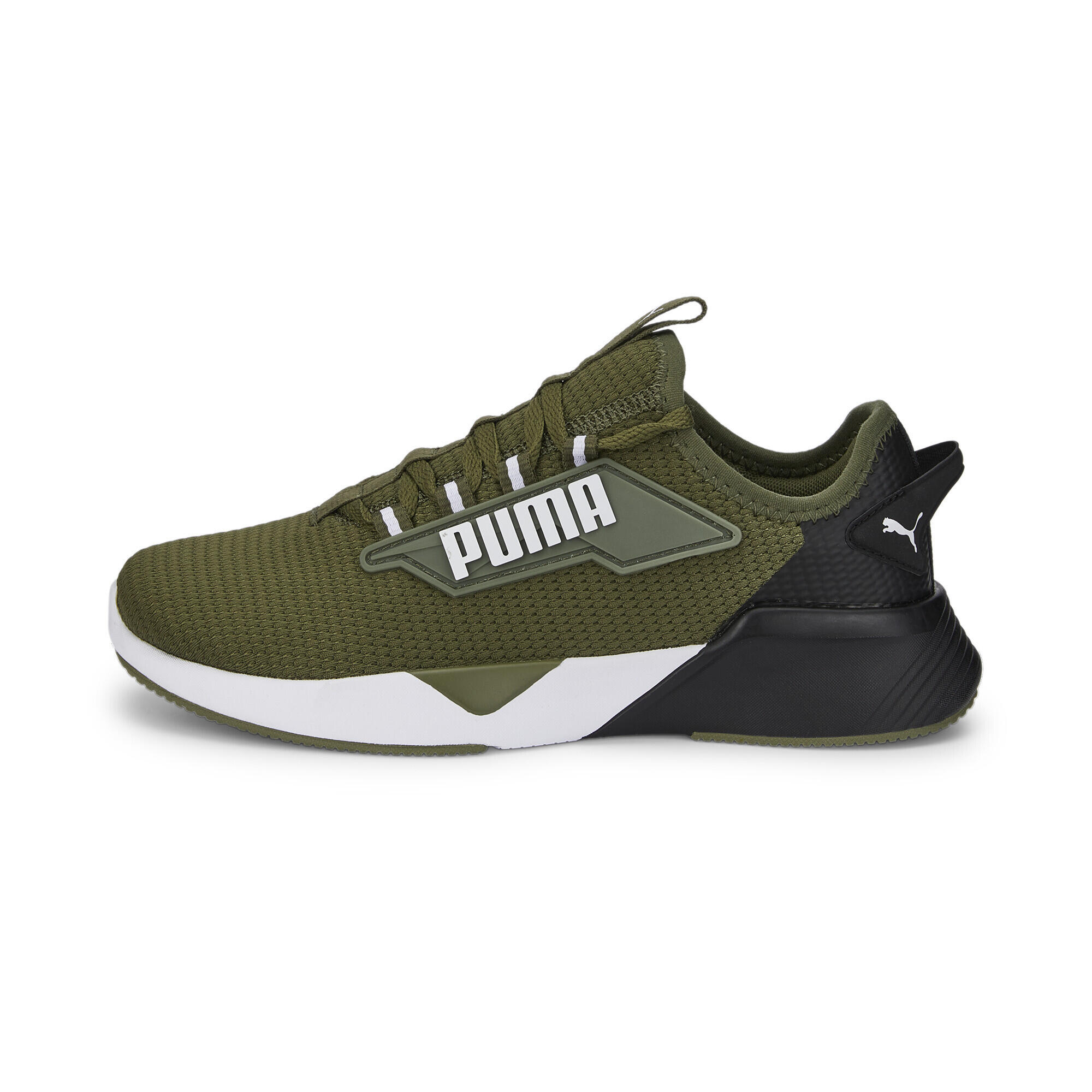 Baskets Retaliate 2 enfant et adolescent PUMA Dark Green Moss Black 3/7