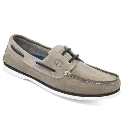 Bootsschuhe Herren Uvongo Taupe Nubukleder