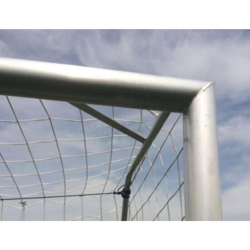 Professioneel voetbaldoel 3x1,5m (aluminium) - speelklaar + Erima voetbal