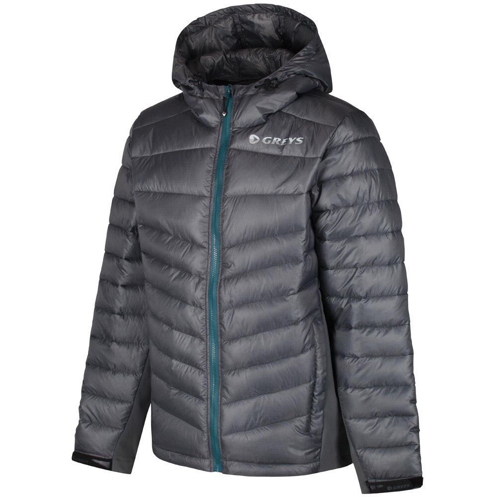 Greys Micro Quilt Jacket-Grey L - (647-1436300) 3/5