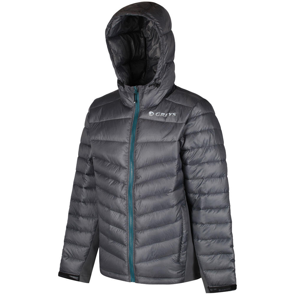 Greys Micro Quilt Jacket-Grey L - (647-1436300) 2/5