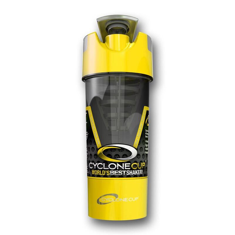 Protein Shaker Cyclone Cup Yellow Gelb