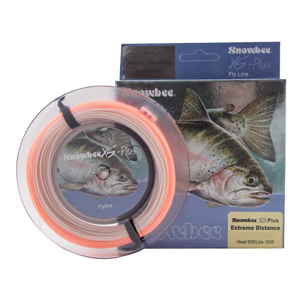 SNOWBEE Snowbee ED6F Xs Extreme Distance Line - Ivory/Orange