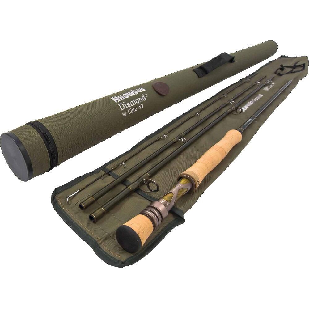 Snowbee #7 4 Piece Diamond 2 Fly Rod - 9.6 ft 2/2