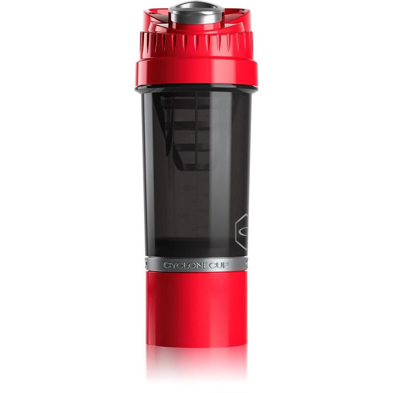 New Protein Shaker Cyclone Cup Rot 650 ml Rot