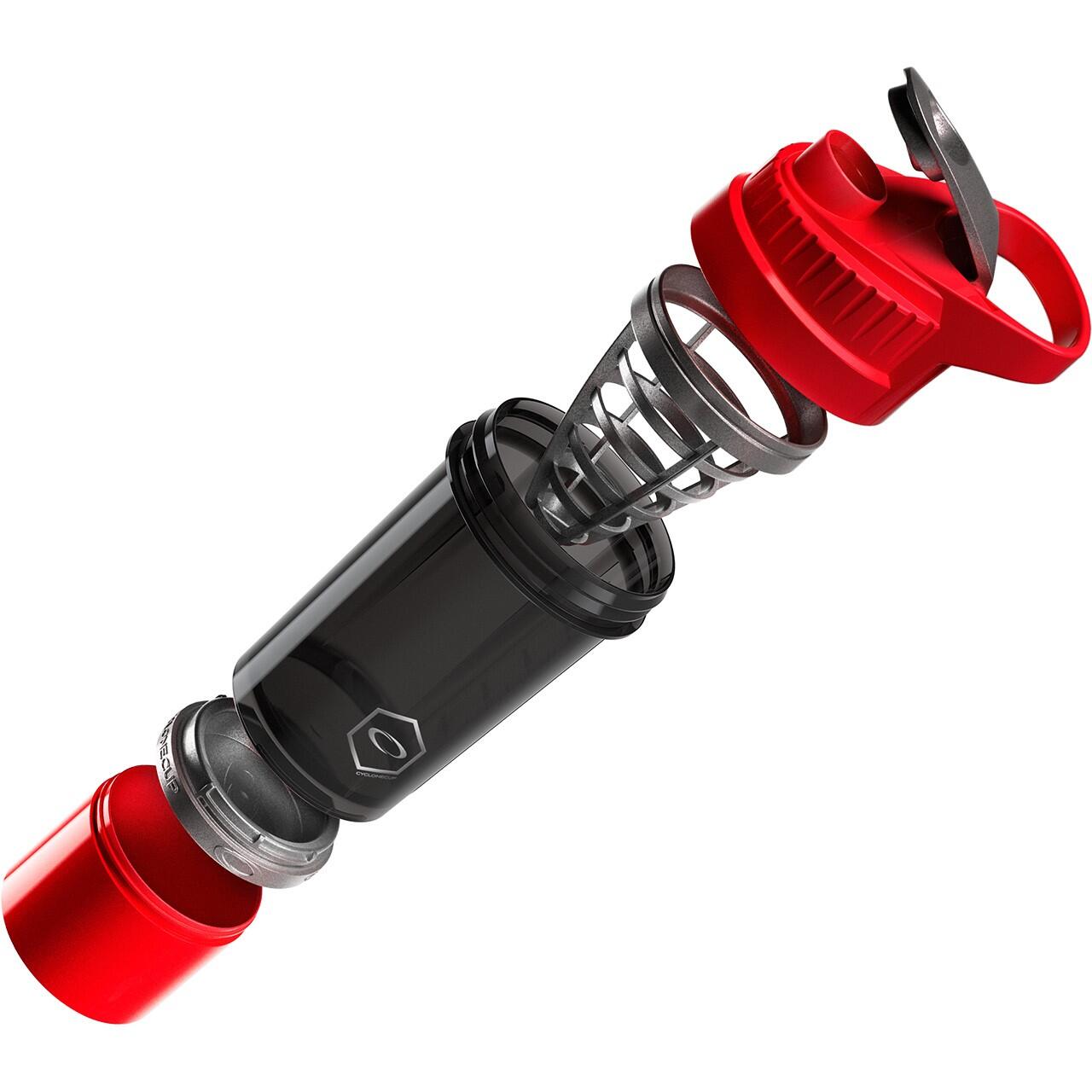 Nouveau shaker protéiné Cyclone Cup Rouge 650 ml Rouge 2/2