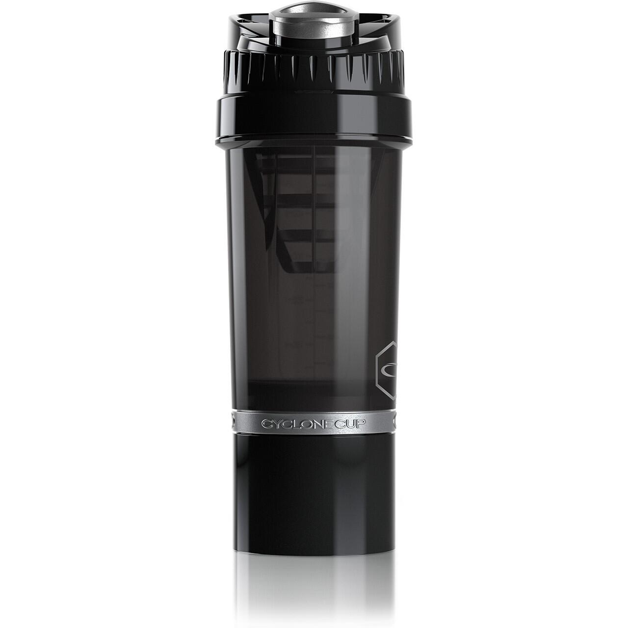 Cyclone Cup Nuovo shaker per proteine Nero 650 ml Nero