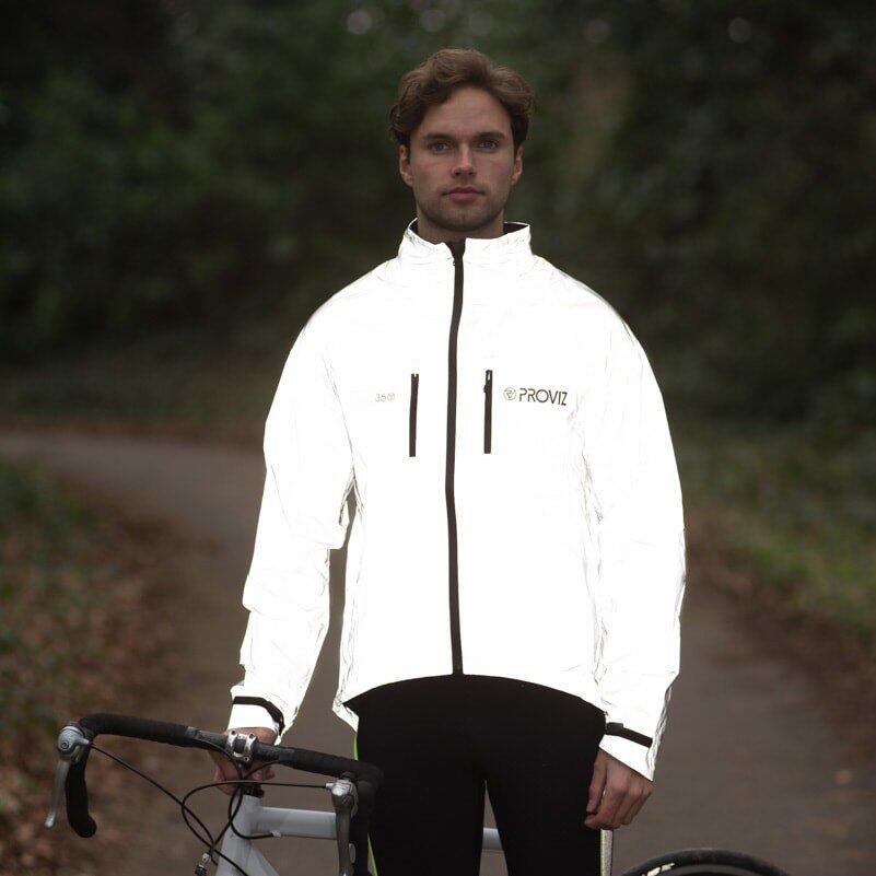 Proviz Men's REFLECT360 Waterproof Reflective Cycling Jacket 5/6