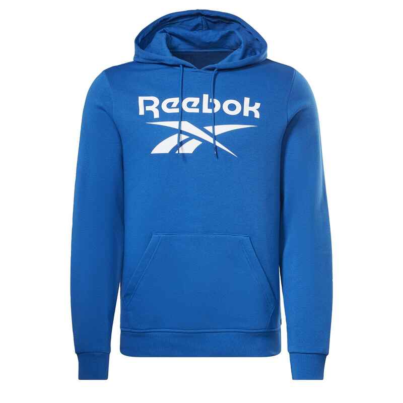 Reebok Identity Fleece Stacked Logo Pullover Hoodie