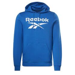 Sweat à capuche en molleton Reebok Identity Stacked Logo