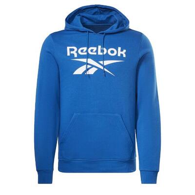 Felpa con cappuccio Reebok Identity Fleece Stacked Logo Pullover