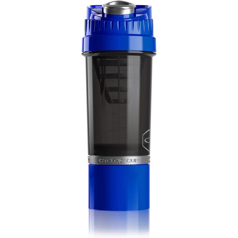 New Protein Shaker Cyclone Cup Dunkelblau 650 ml Dunkelblau