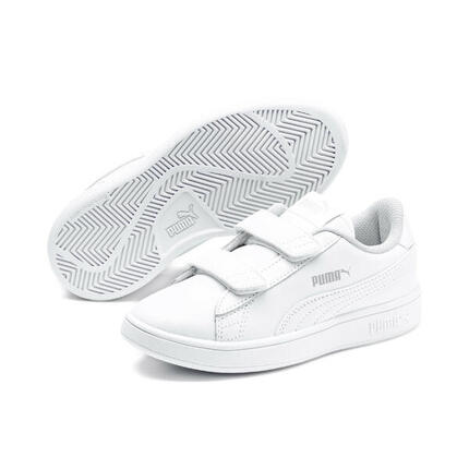 Smash v2 Leder Kinder Sneaker PUMA