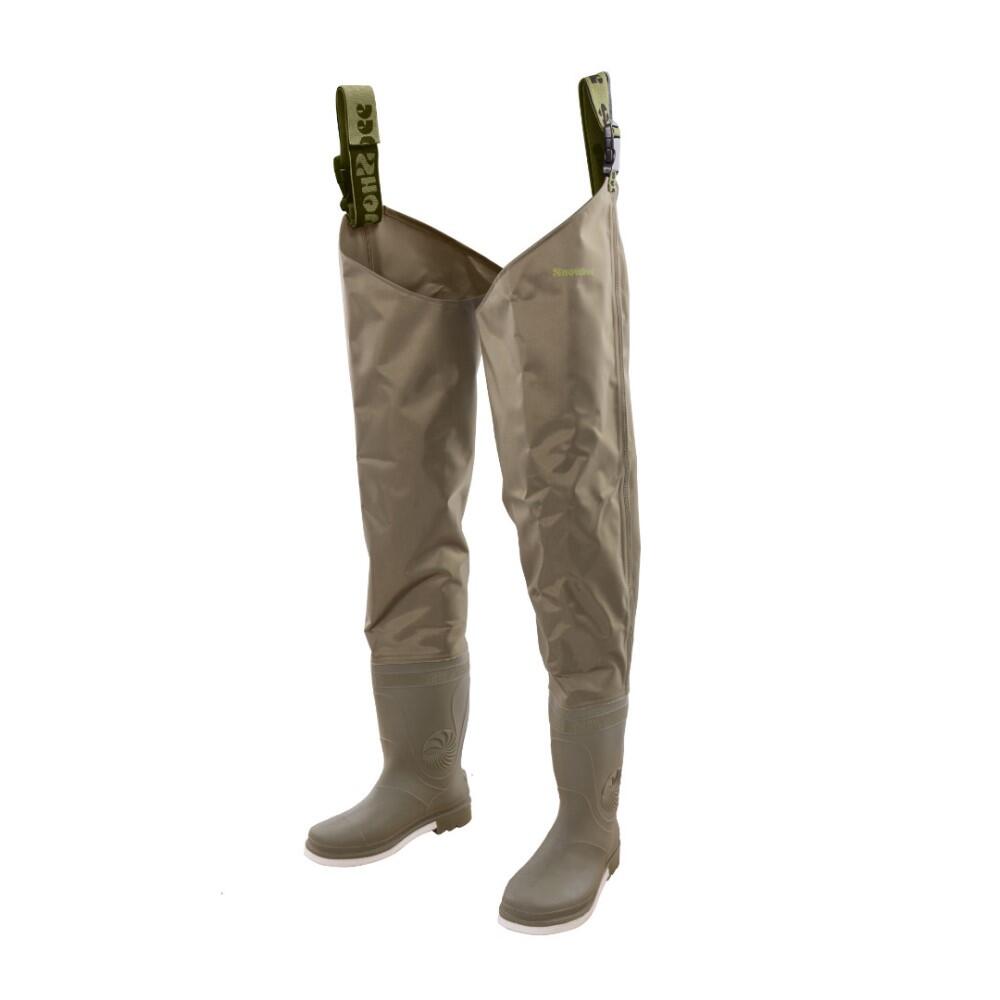 SNOWBEE Snowbee Wadermaster 210D Nylon Thigh Waders with Combi Felt Sole