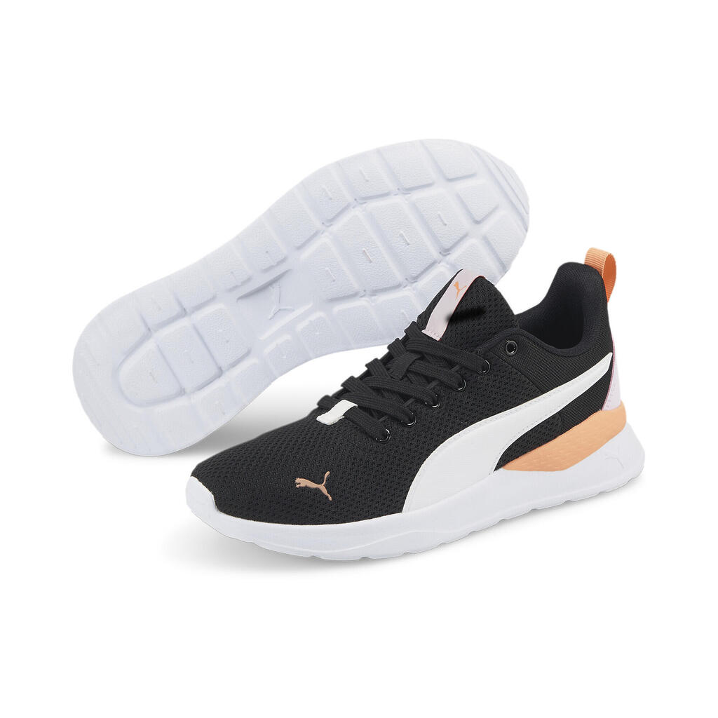 Unisex Adult Anzarun Lite Trainers (Black/White/Peach)