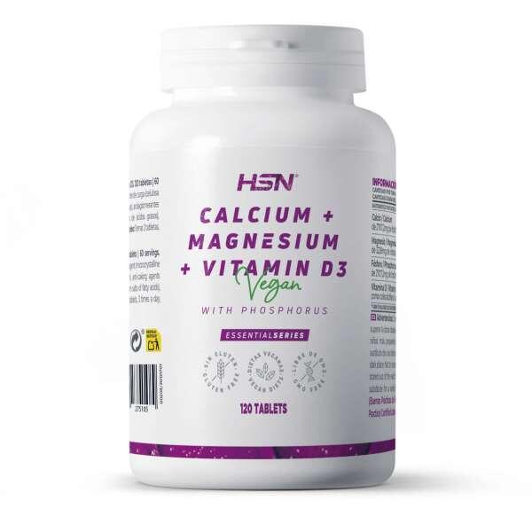 Calcio + magnesio + vitamina d3 - 120 tabs HSN