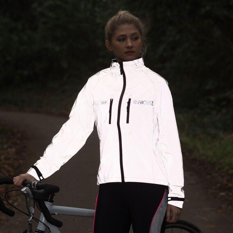 Proviz Women's REFLECT360 Waterproof Reflective Cycling Jacket 5/6