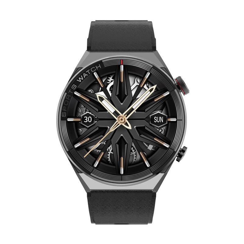 Maverick smartwatch zwart siliconen