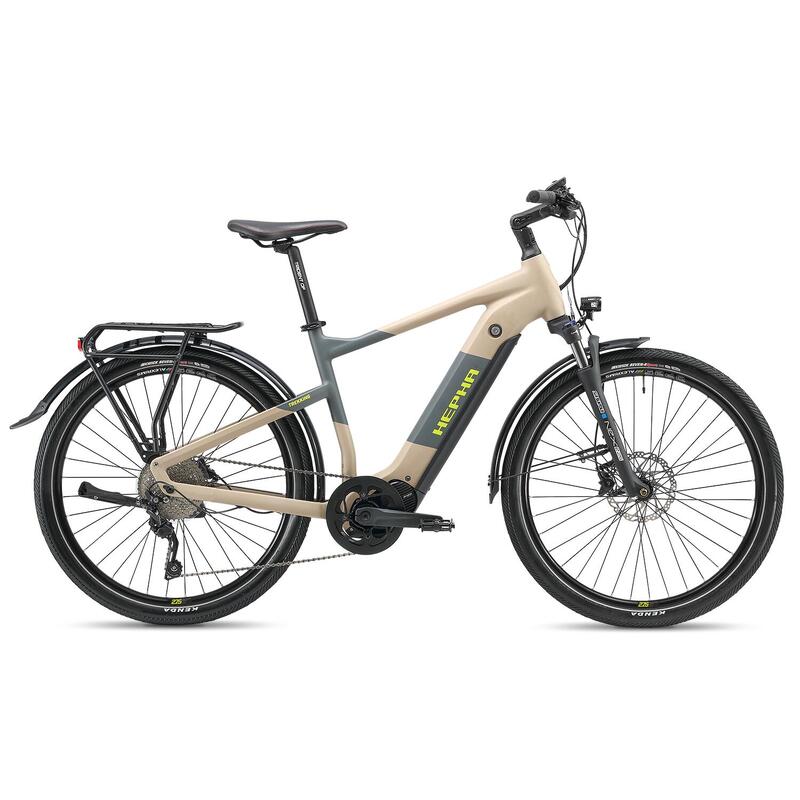 HEPHA E-bike Trekking 7 Performance 708Wh 90Nm Vélo électrique Highstep Sand