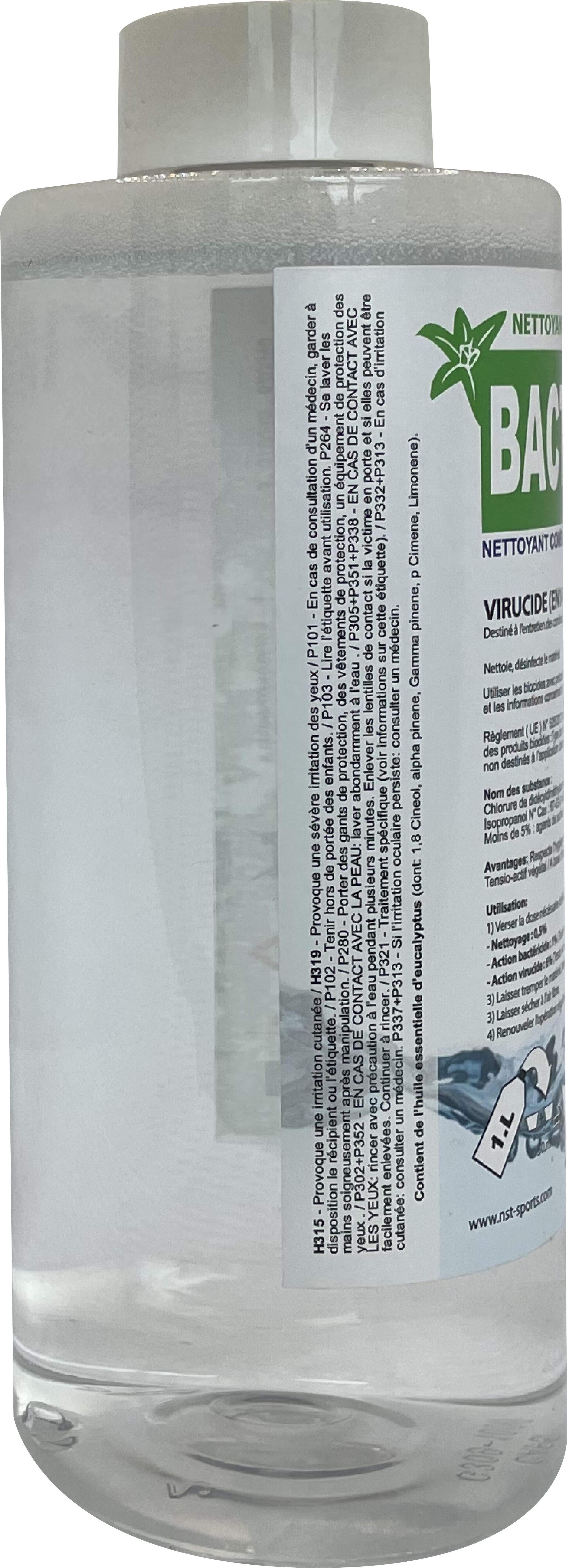 Nettoyant pour Combinaisons et Accessoires Néoprène Bacterless – 1L 3/3