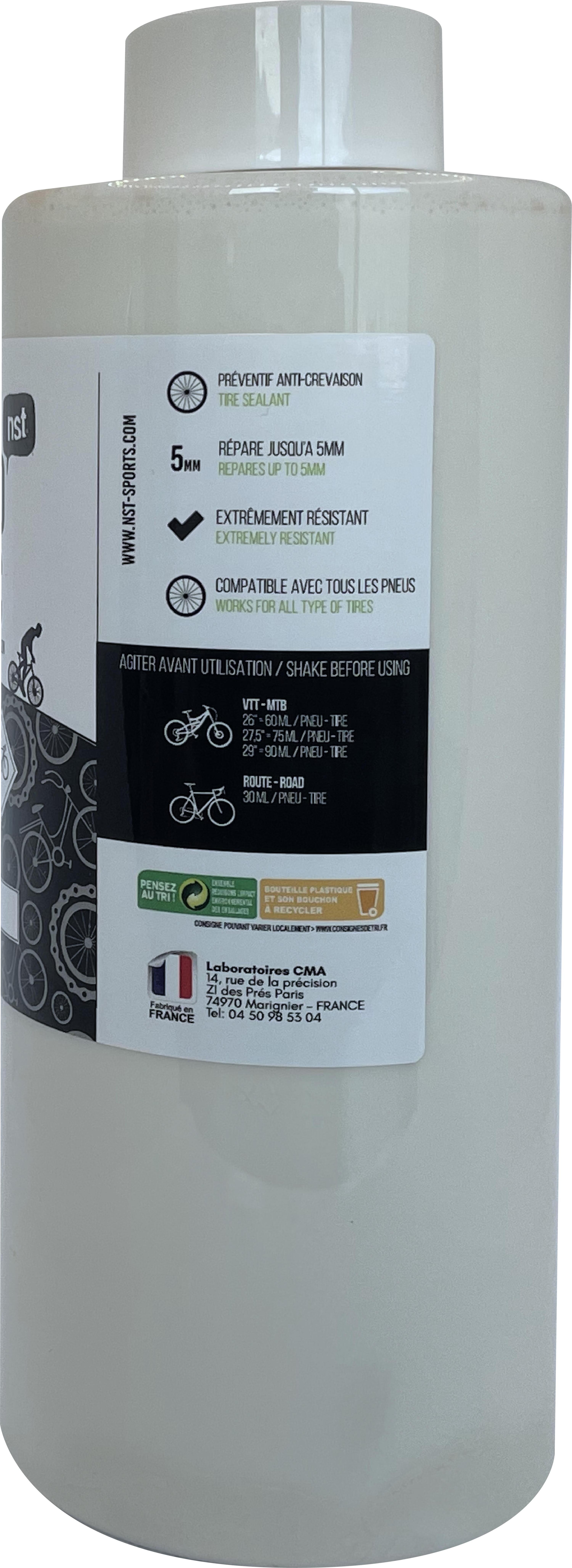 Liquide Préventif Anti-Crevaison pour Pneus Tubeless – 1L 2/3