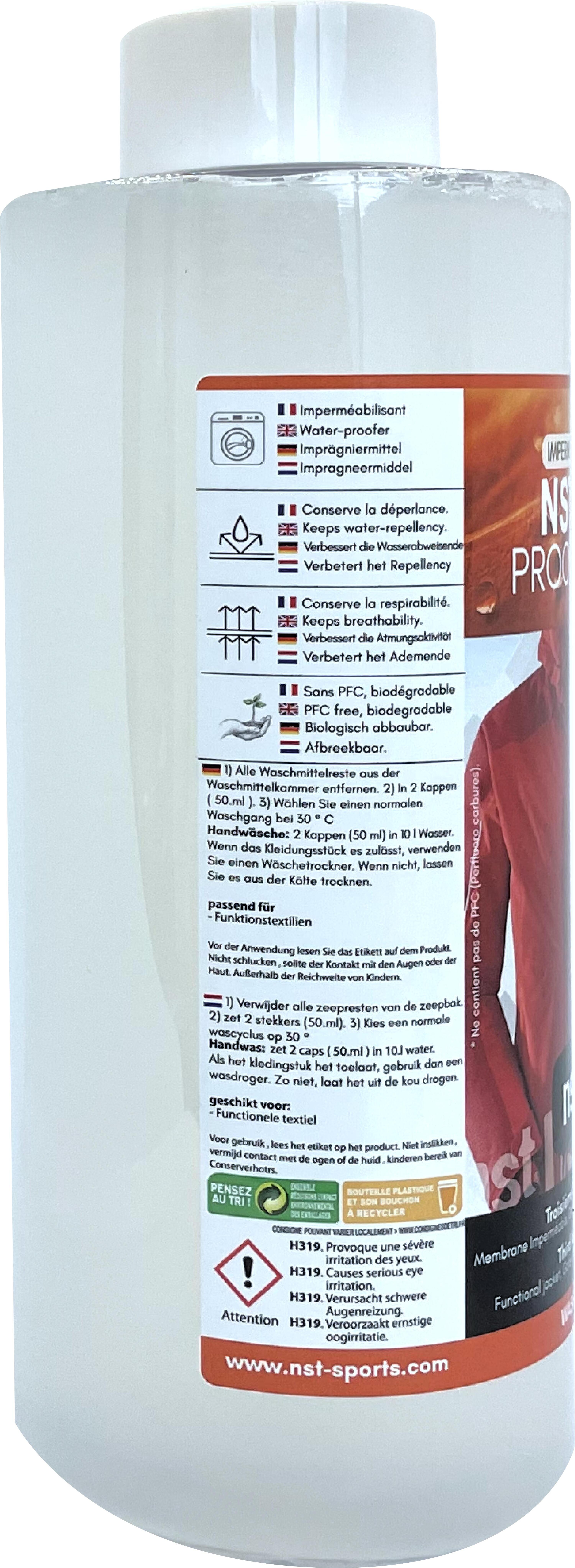 Imperméabilisant pour vêtements imperméables (1L) – Utilisation Machine ou Main 3/3