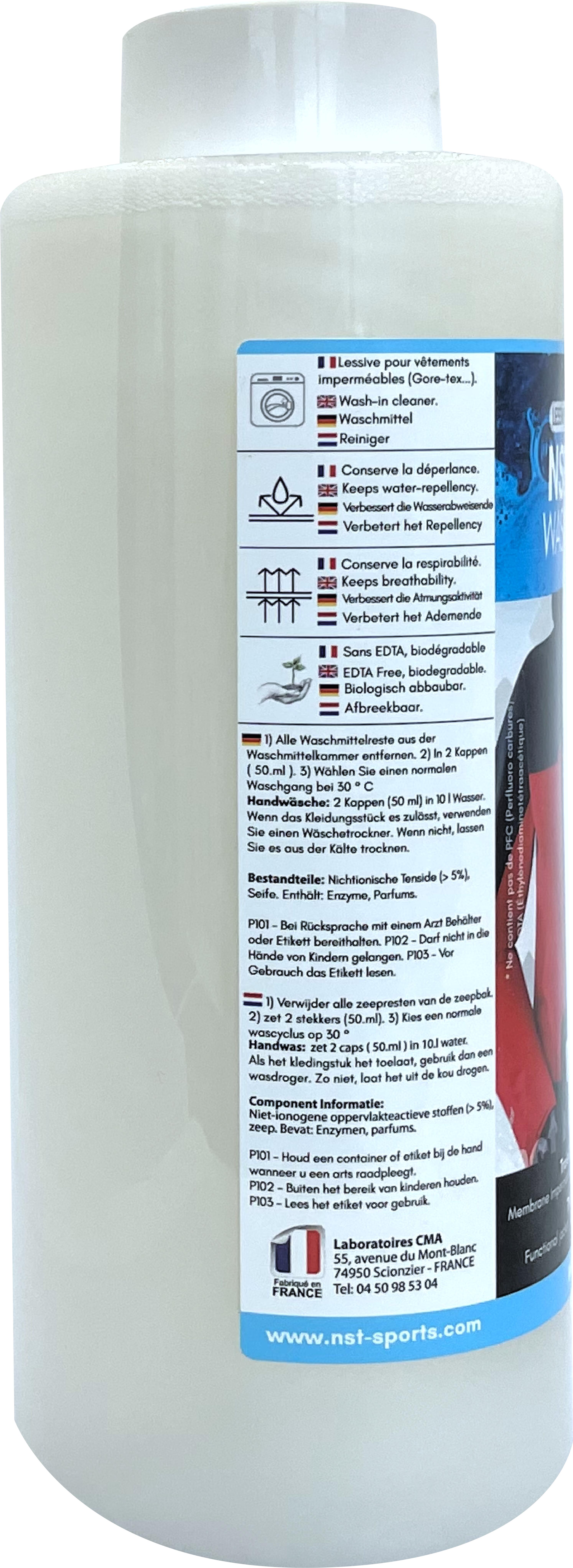 Lessive pour Vêtements Imperméables (1L) – Utilisation en Machine ou à la Main 3/3