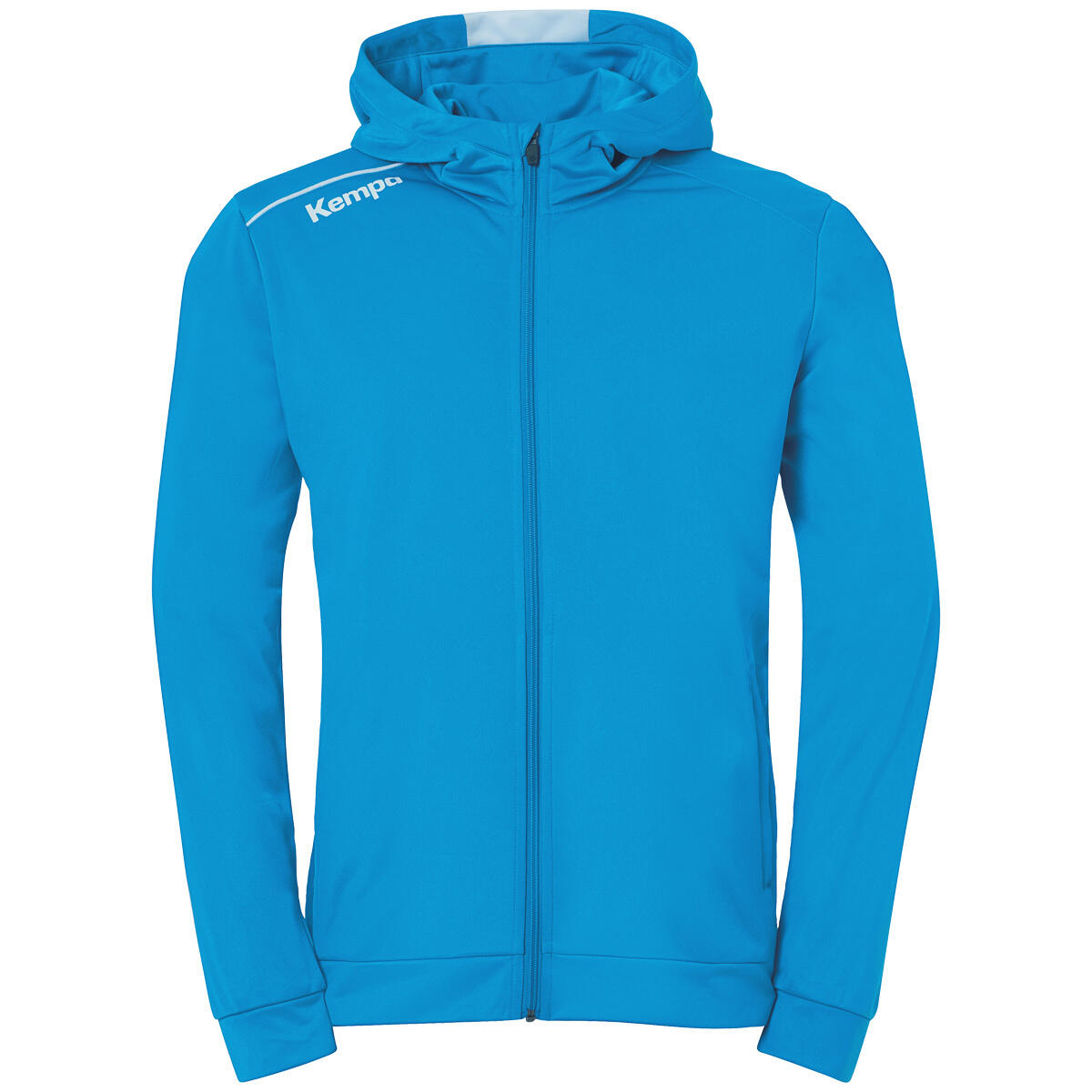 Kempa - Veste D'Entraînement Player Hood Jacket Kempa - Gilet Manches Longues - Blanc|bleu|noir - 56 3xl - Decathlon